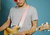 Soft Pink Seatbelt Guitar Strap
