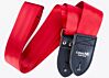 Recycled Red Seatbelt Guitar Strap 