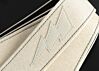 Silver Sparkle Lightning Bolt Guitar Strap- Metal Flake 