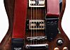 Red Sparkle Metal Flake Guitar Strap