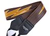 Megabolt CAMERA Strap - Brown w/ Gold