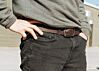 BIOTHANE Dark Brown Belt - SUPER STRONG and Cruelty free 