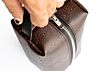 Rectangular Checks Vintage Automotive Dopp Kit