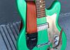 Deepest Terra Cotta Seatbelt Guitar Strap 