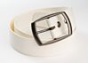 Biothane White Belt - Super STRONG and cruelty free