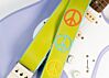 Peace Sign Guitar Strap - Color