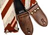 The Bendzinski Desert Psychedelic Chevron Guitar Strap- Limited Run of 38 Straps