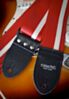 Red & White Racer X Guitar Strap 