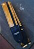 Gold Sparkle Racer X Guitar Strap