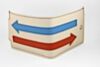 The All Mod Cons Red and Blue Arrow Wallet