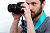 The Recycled Teal Seatbelt Camera Strap
