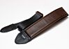 3 Inch Classic Brown Rustic Saddle Extra Wide Guitar Strap, Padded  