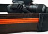 The Couch Brown and Orange Racer X Camera Strap