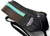Couch Brown and Aqua Racer X Camera Strap