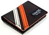 The Brown & Orange Racer Slim Card Wallet