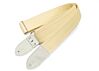 Vintage Candy Soft Yellow Guitar Strap