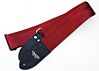 Brick Red Recycled Seatbelt Guitar Strap 