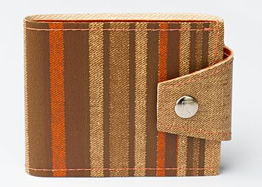 The Chrysler 78 Orange Stripe Slimfold Wallet