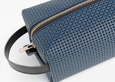 Classic VW Navy Blue Dopp Kit