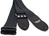 All Plain Black Vegan Strap- Guitar
