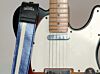 Steel Blue Cadillac Racer X Guitar Strap 