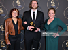Album Cover Artist Dave Van Patten getting his Grammy!!!
