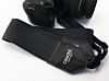 Black Seatbelt Recycled Camera Strap