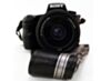 Black & Silver Racer X Camera Strap