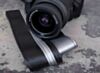 Black & Silver Racer X Camera Strap