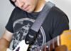 Black Sparkle Luggage Guitar Strap