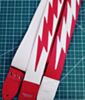 Custom MEGA BOLT Guitar Strap- Lightning Bolt Perfection 