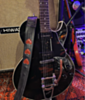 Limited Edition Red Sparkle Hearts Guitar Strap 