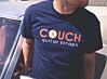 COUCH New Logo Shirt - Navy Blue
