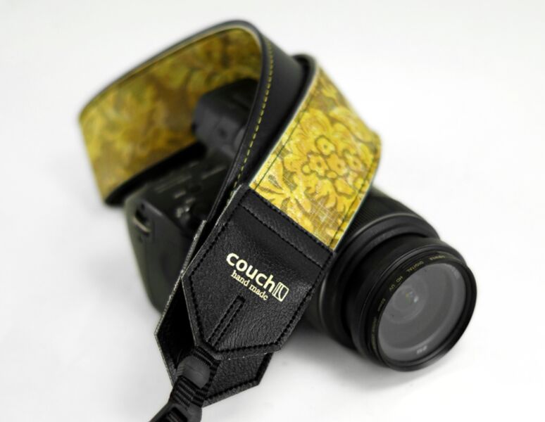 Limited Edition Gold Foil Byloos Camera Strap