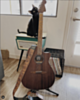 The Light Brown Western Guitar Strap