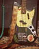 The Light Brown Western Guitar Strap