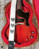 The Couch Cat Guitar Strap In All White