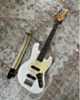 Racer X White and Gold Guitar Strap