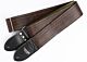 The Brown Deadstock Luggage Guitar Strap