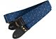 70's Blue Diamond Vintage Cloth Guitar Strap