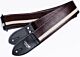 Vintage Cadillac Dark Walnut Racer X Guitar Strap