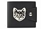 The Couch Cat Wallet Black & White- EURO size
