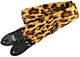 Cheetah Print Guitar Strap 