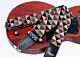 Black Triangle Pyramid Geometric Guitar Strap - 2