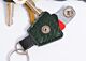 Green GMC Guitar Pick Holder Keychain 