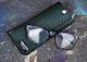 1960's GMC Chevron Navajo Sunglass Case- Deep Green