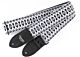 Bohemian Grey Ghost Hippie Weave Guitar Strap 