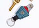Couch Guitar Pick Holder Keychain