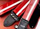 Vintage Cadillac Red Racer X Guitar Strap