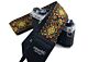 Psychedelic Sunset Hendrix Style Hippie Weave Camera Strap
